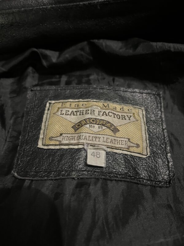Giubbotto di Pelle Leather Factory - immagine 3