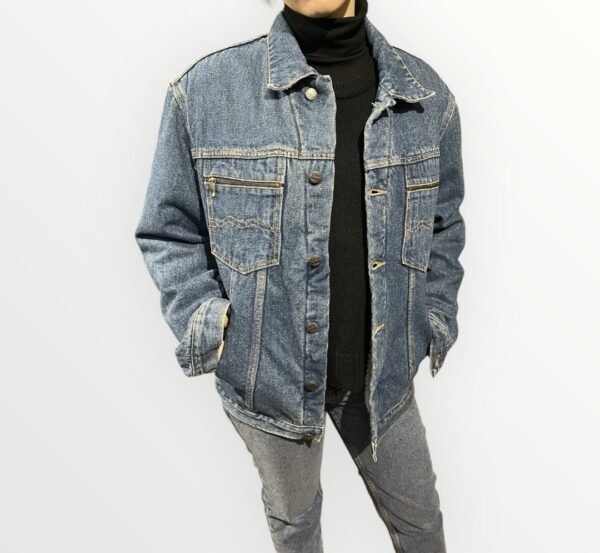 Giubbino di jeans wampum