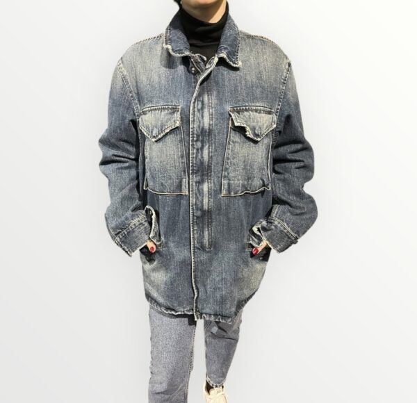 Giubbino di jeans lungo